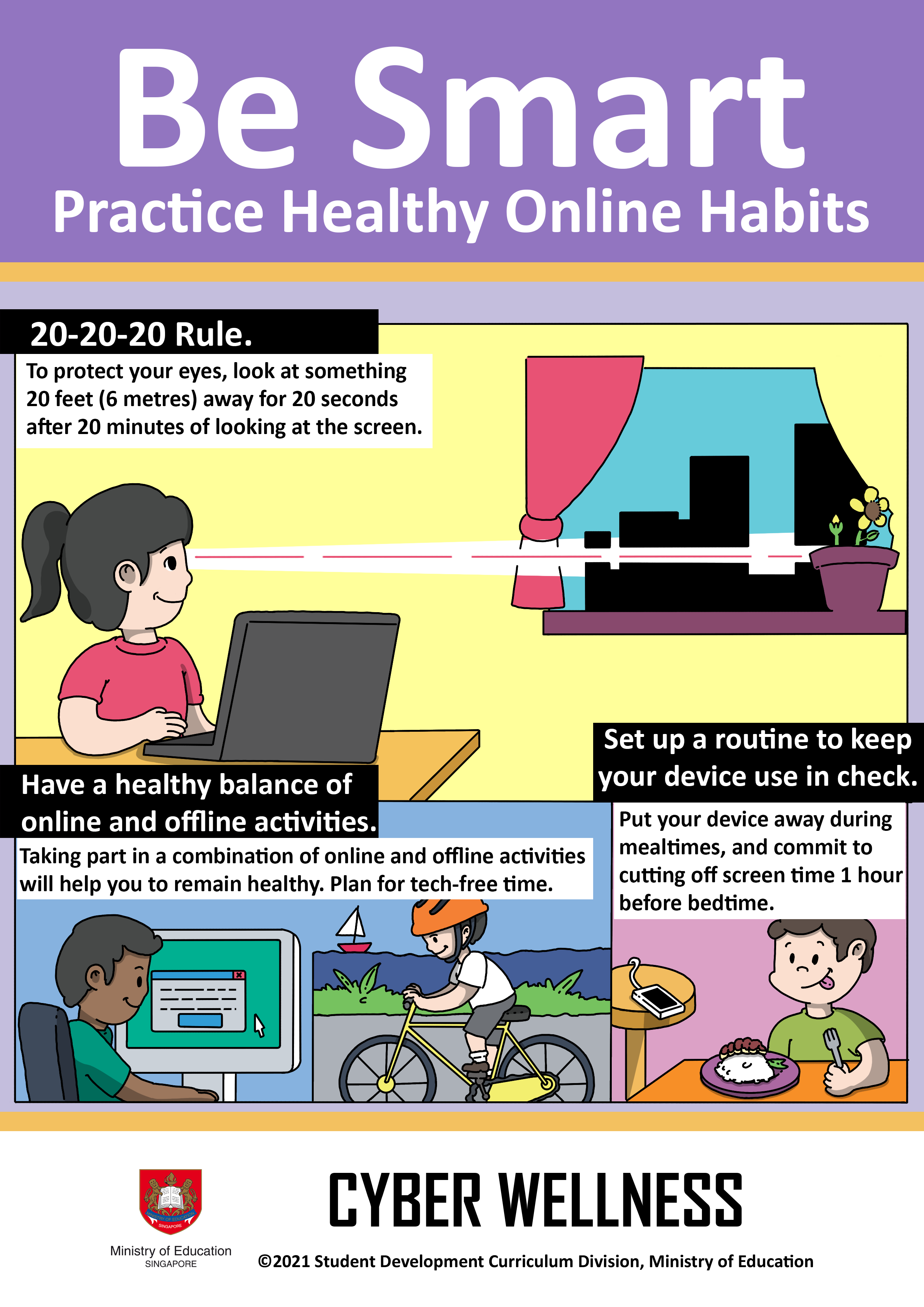 Practice Healthy Online Habits